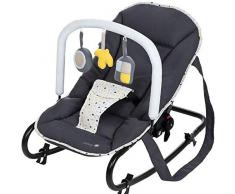Safety 1st Koala Sdraietta Neonati a Dondolo con Arco Giochi, dalla nascita ai 9 Kg, Warm Gray