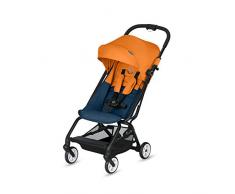 Cybex Gold Eezy S Passeggino, Meccanismo di Chiusura a 1 Mano, Leggero, da 6 Mesi a 4 Anni Circa 17 kg, Tropical Blue