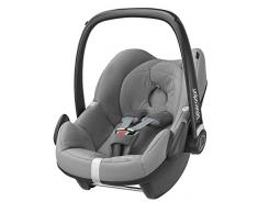 Star Pebble, Seggiolino per auto gruppo 0 + Grigio (Grigio cemento)