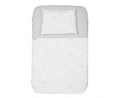 Chicco - Parure di Biancheria da letto, per Culla Next2Me, Set da 3 Pezzi Federa cuscino + Lenzuolo + Copri-materasso.