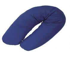 Kuli-Muli 2570 - Cuscino per allattamento, 215 x 40 cm, colore: Blu