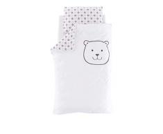 Träumeland - Set biancheria da letto, paracolpi, cuscino per allattamento