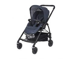 Bébé Confort Mya Passeggino Fronte/Retro Reversibile, Richiudibile Compatto, 4 Ruote, per Bambini dalla Nascita ai 3,5 Anni, Nomad Blue