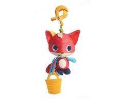 Tiny Love Christopher La Volpe Gioco per Passeggino per Bambini e Neonati, Peluche Vibrante Dotato di Clip Aggancio Universale e Massaggiagengive, Coll. Meadow Days