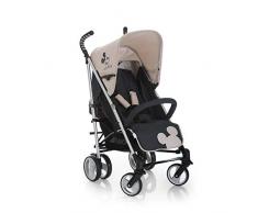 Hauck Spirit Disney Passeggino Leggero con Chisura ad Ombrello, Manici Ergonomici, Portabibite, Posizione Nanna, Grande Cesto Acquisti – nero/beige