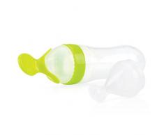 Nuby ID5591GREEN - Cucchiaio da cucina speciale, colore: Verde
