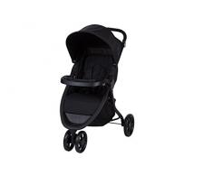 Safety 1st Passeggino Urban Trek Reclinabile, Richiudibile Compatto in Chiusura, 3 Ruote, 0 - 15 kg, Colore Full Black