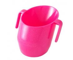 Doidy Cup - der gesunde Trinklernbecher, Tazza di apprendimento, Rosa (pink mit Funkeln)