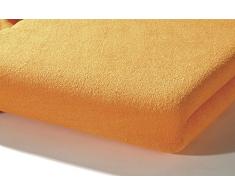 Alvi 934078 - Lenzuolo con angoli in spugna, colore: Albicocca