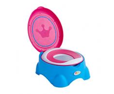 Soo Baby Royal - Vasino 3 in 1, colore: Azzurro
