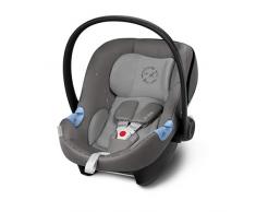 Cybex Gold Seggiolino Aton M, Incl. Riduttore per Neonato, dalla Nascita fino a ca. 18 Mesi, Max. 13 kg, Manhattan Grey