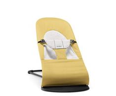 BabyBjörn Sdraietta Balance Soft, Cotton/Jersey, Giallo/Grigio - 2.25 kg