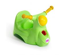 OKBABY Scooter - Vasino per Bambini con Seduta Ergonomica, a Forma di Moto - Verde
