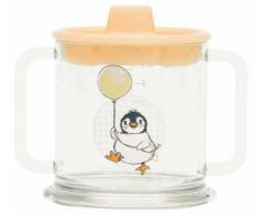Bébé-Jou 655733 Tazza Con Beccuccio, Pinguino Arancio