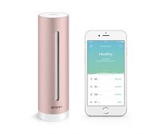 Netatmo Misuratore qualità dellaria, sensori di temperatura, umidità, rumore e CO2