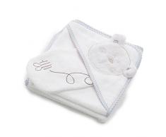Obaby B Is For Bear - Set da bagnetto, con asciugamano con cappuccio a forma di orso