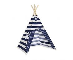 Fun with mum TEE-TEN-NAV-STR - Tenda Tipi con strisce navy