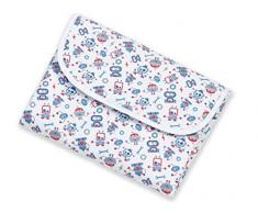 Kit For Kids CHMAT150 Fasciatoio Pieghevole da Viaggio, Blu