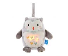 Tommee Tippee GRO Peluche Tranquillizzante Grofriend con Sensore di Pianto, Ollie il Gufo, Non Ricaricabile (con Batterie)