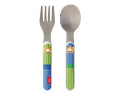 sigikid Racing Rabbit set di posate, 14 cm