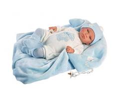 Llorens 84427 Tino - Bambola in peluche, 43 cm, colore: Beige