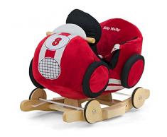 Milly Mally 5901761124781 - Sedia a sdraio Speedy, colore: Rosso