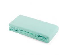 Junior Joy 6258MI Culla Cotone Copripiumino, Mint