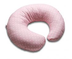 Italbaby 050.4605-01 cuscino per allattamento pois rosa