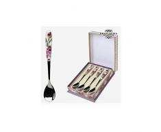 Atosa - 40929 - b/f. Posate 14,4 x 17,4 x 3,2 cm, in metallo bianco, 4 pezzi