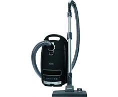 Miele Complete C3 Pure Black Ecoline Aspirapolvere a Traino con Sacco, 550 watts, filtro AirClean, Nero