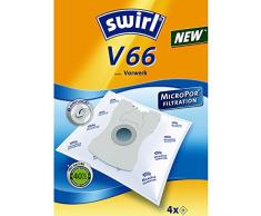 Swirl V66 MicroPor Sacchetti filtro per aspirapolvere