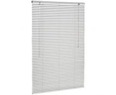 AmazonBasics - Tenda veneziana in alluminio, 90 x 130 cm, Argento