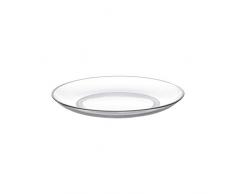 LEONARDO 024017 piatto piano Piatto da dessert Rotondo Vetro Trasparente