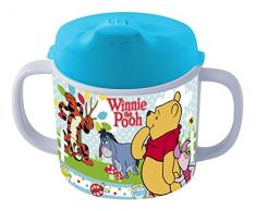 P:os, 68939, Tazza con manico e beccuccio per bimbi, motivo: Disney Winnie the Pooh, materiale: melammina/ABS, 200 ml