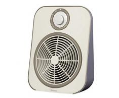 bimar HF204 Stufetta Elettrica Bagno, Termoventilatore Elettrico a Basso Consumo con Selettore e Termostato Incorporato, 2 Potenze Riscaldanti, Corpo in Plastica con Maniglia Integrata