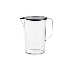 Bamix 450.051 - Caraffa con coperchio, 1000 ml, in plastica