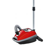Bosch ProAnimal Aspirapolvere a Traino con Sacco, 650 W, Rosso