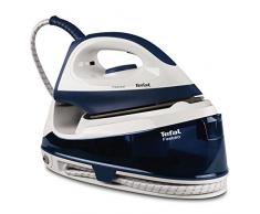 Tefal sv6035 ferro da stiro a vapore con pressione pompa fasteo, costante quantità di vapore 100 G/Min, colpo di vapore 200 G/Min, si riscalda velocemente, 5.2 Bar, Bianco/Blu scuro