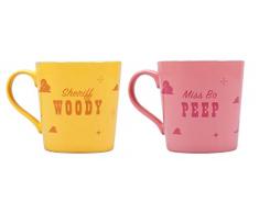 Tazze a forma conica Disney Toy Story (Set di 2) - Woody e Bo Peep (Sherrif e Miss)