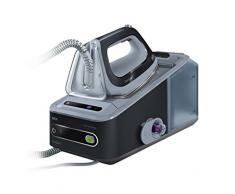 Braun CareStyle 7 IS7044BK Ferro da Stiro a Caldaia, 2400 W, 2 Litri, Plastica, Nero, Grigio, Viola