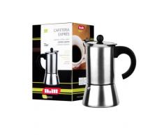 Ibili 611.304 Caffettiera Espresso, 4 tazze