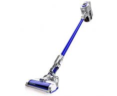 Cecotec - Aspirapolvere verticale ciclonica 3 in 1, Conga. ThunderBrush, filtro HEPA, spazzola motorizzata, tecnologia 360, batteria con autonomia da 40 min a 65 min 25,9 V 22,2 V Azul blu