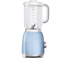 SMEG BLF01WHEU BLF01WH/RD/PK/PB/PG/CR/SV/BL/DG - Frullatore in acciaio, 1500 milliliters, colore: Bianco