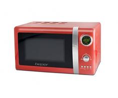 BEPER Forno Microonde Retro, Rosso, 48 x 38 x 29 cm