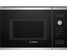 Bosch Serie 4 BFL553MS0 Incasso Microonde combinato 25L 900W Nero, Acciaio inossidabile forno a microonde
