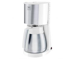 Melitta 1017-07 Libera installazione Macchina da caffè con filtro 10tazze Bianco