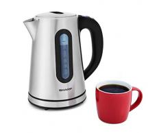 Sharp sa-bk2002i bollitore 2400 Watt finitura inox 1,7 litro