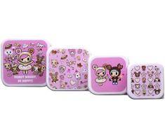 Thumbs Up 2FEC49106C Tokidoki - Set di 4 scatole per la merenda