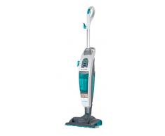 Concept Elettrodomestici Perfect Clean Aspirapolvere e Pulitore a Vapore 3 in 1, 1600 W, 0.73 Litri, 22 g/min, 80 Decibel, Bianco