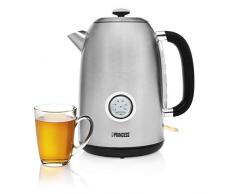 Princess 236028 Bollitore retrò, 3000 W, 1.7 Litri, Argento
